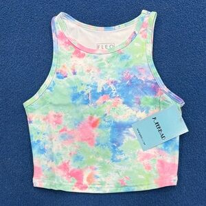 Fleo Pastel Tie-Dye Tank Top